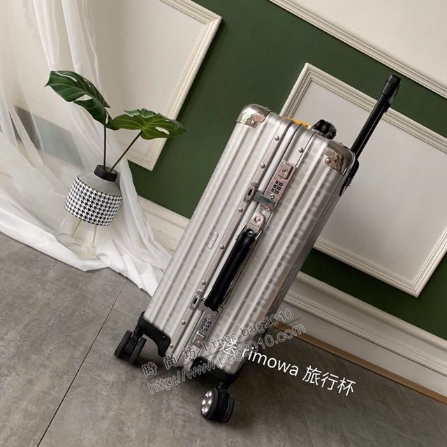 Rimowa拉杆箱 66637 日默瓦拉箱 Fendi x rimowa升級版配色款 滿箱雙F圖案 全鋁鎂合金行李箱xzx1068